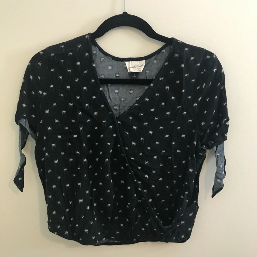 Black Crop Top